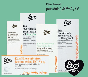 Etos Etos hoest aanbieding