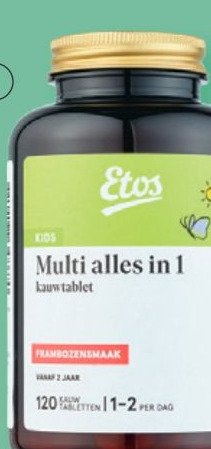 Etos Etos Multi Alles in 1 Tabletten 120 stuks aanbieding