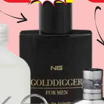 Kruidvat NG eau de toilette Golddigger Men 100 ml aanbieding