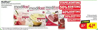 Kruidvat Modifast aanbieding