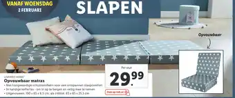 Lidl LIVARNO HOME Opvouwbaar matras aanbieding