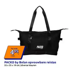 Action PACKD by Bolan opvouwbare reistas aanbieding