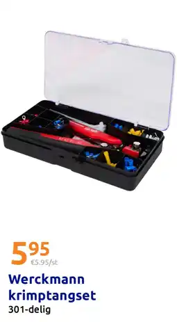 Action Werckmann krimptangset aanbieding