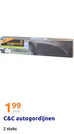 Action C&C autogordijnen aanbieding