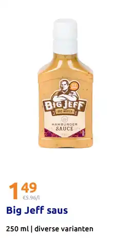 Action Big Jeff saus aanbieding