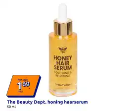 Action The Beauty Dept. honing haarserum aanbieding
