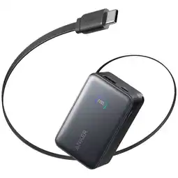 MediaMarkt Anker Nano Powerbank 10.000 Mah 45w Met Ingebouwde Usb-c-kabel Zwart aanbieding