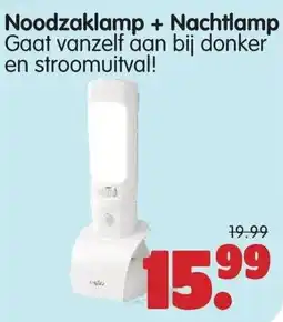 Plentyparts Noodzaklamp + Nachtlamp aanbieding
