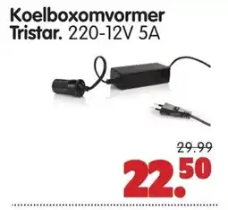 Plentyparts Tristar Koelboxomvormer 220-12V 5A aanbieding