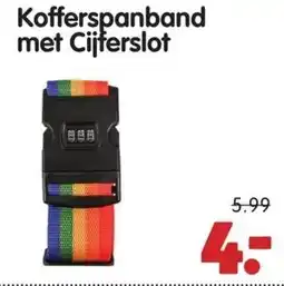 Plentyparts Kofferspanband met Cijferslot aanbieding