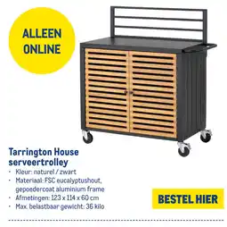 Makro Tarrington House serveertrolley aanbieding