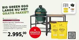 HANOS Big Green Egg Large aanbieding