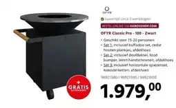 HANOS ofyr classic pro - 100 - zwart aanbieding