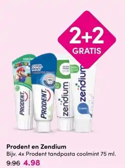 Drogisterij Visser Prodent en Zendium aanbieding