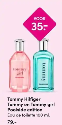 Drogisterij Visser Tommy Hilfiger Tommy en Tommy girl Poolside edition aanbieding