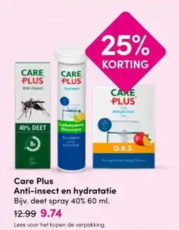 Drogisterij Visser Care Plus Anti-insect en hydratatie aanbieding