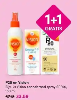 Drogisterij Visser P20 en Vision aanbieding