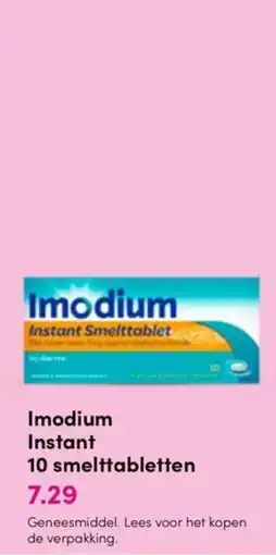 Drogisterij Visser Imodium Instant Smelttabletten aanbieding