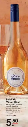 Sligro Soleil de Minuit Rosé aanbieding