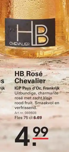 Sligro HB Chevalier aanbieding