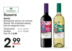 Sligro Susurro Tempranillo Verdejo aanbieding