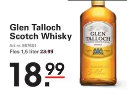 Sligro Glen Talloch Scotch Whisky aanbieding