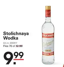 Sligro Stolichnaya Wodka aanbieding