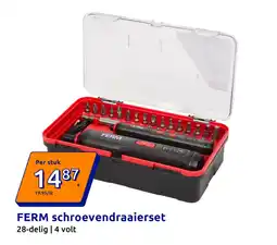 Action FERM schroevendraaierset aanbieding