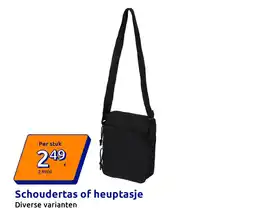 Action Schoudertas of heuptasje aanbieding
