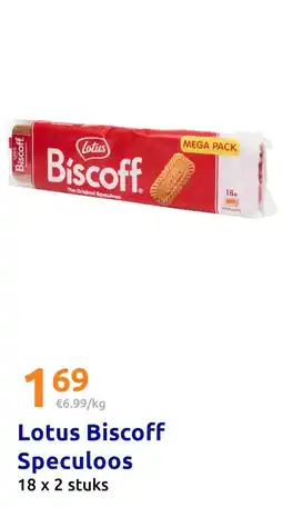 Action Lotus Biscoff Speculoos aanbieding