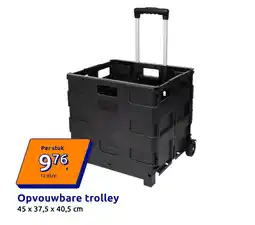 Action Opvouwbare trolley aanbieding