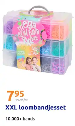 Action XXL loombandjesset aanbieding