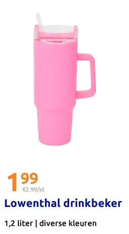 Action Lowenthal drinkbeker aanbieding