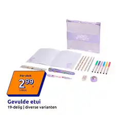 Action Gevulde etui aanbieding