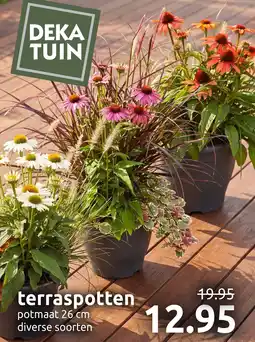 Deka Tuin Terraspottten aanbieding