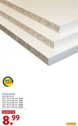 Kluswijs meubelpaneel aanbieding
