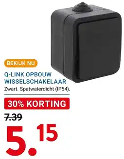 Kluswijs Q-link opbouw wisselschakelaar aanbieding