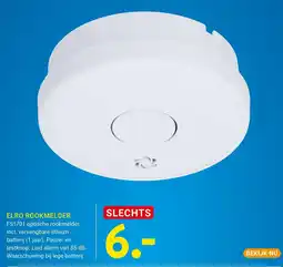 Kluswijs elro rookmelder aanbieding