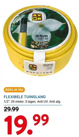 Kluswijs AVR flexibele tuinslang aanbieding