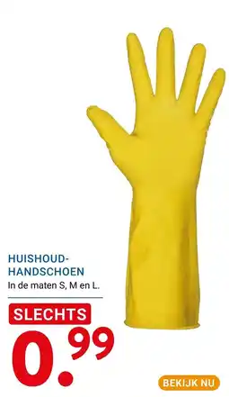 Kluswijs huishoud-handschoenen aanbieding