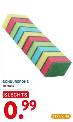 Kluswijs schourspons aanbieding