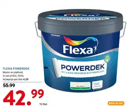 Kluswijs Flexa Powerdekkend aanbieding