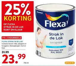 Kluswijs Flexa strak in de lak aanbieding