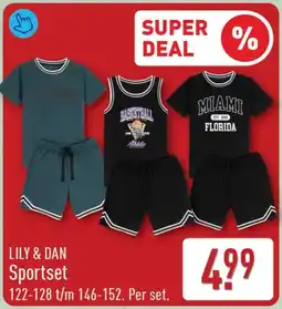ALDI Lily & dan sportset aanbieding