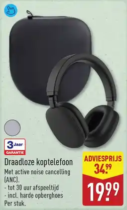 ALDI Draadloze koptelefoon met active noise cancelling (anc). aanbieding