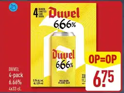ALDI Duvel 6.66% aanbieding