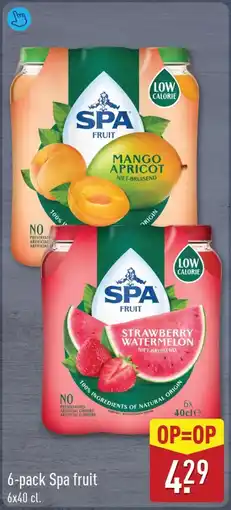 ALDI Spa fruit aanbieding