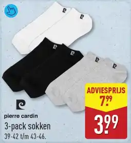 ALDI Pierre cardin 3-pack sokken aanbieding