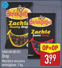 ALDI Harlekijntjes drop aanbieding