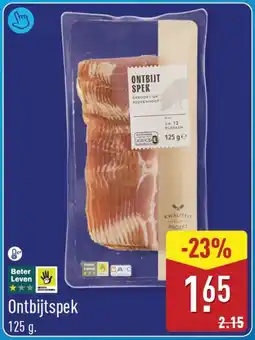 ALDI Ontbijtspek aanbieding